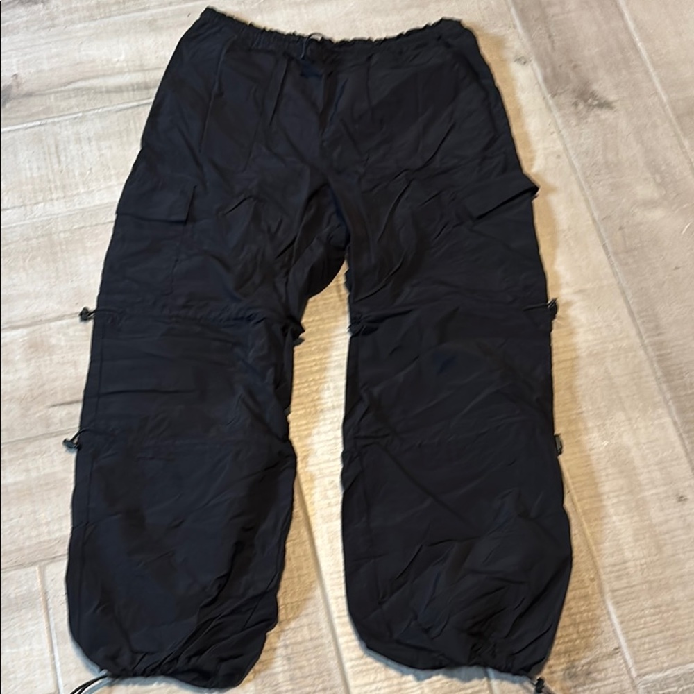 Black Cargo Pants